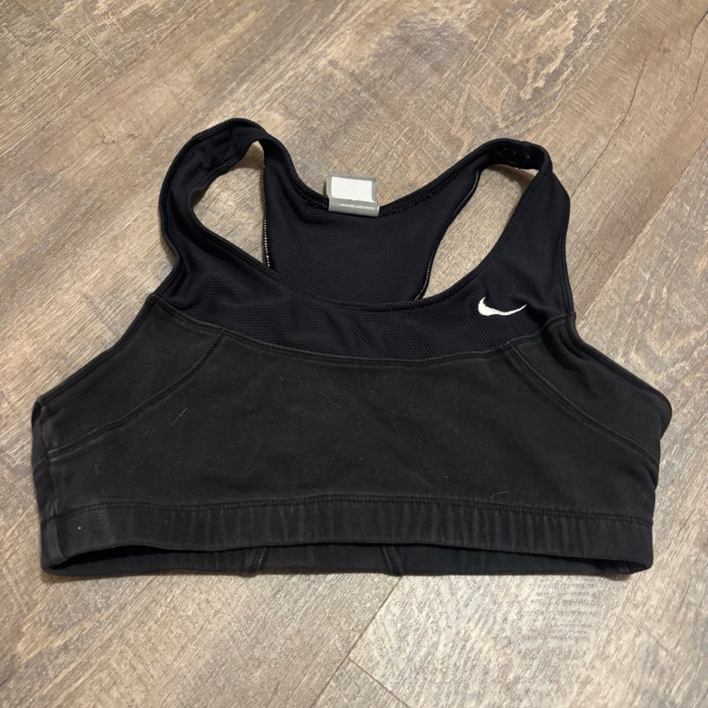 Black Y2K Nike Sports Bra